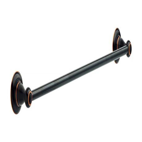 Barre porte-serviettes Delta Porter bronze huilé 24 po zinc moulé