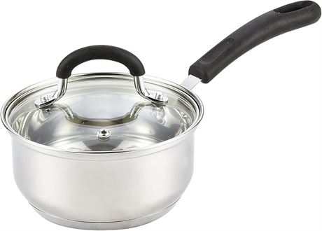 Casserole Star Basin 2,4 pintes en acier inoxydable avec couvercle