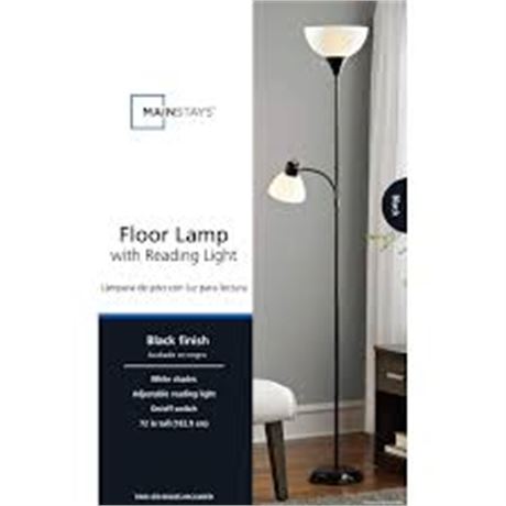Lampes de plancher avec lampe de lecture