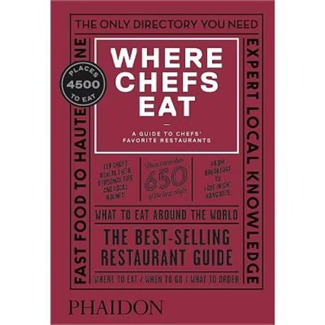 Where Chefs Eat - (cartonné)