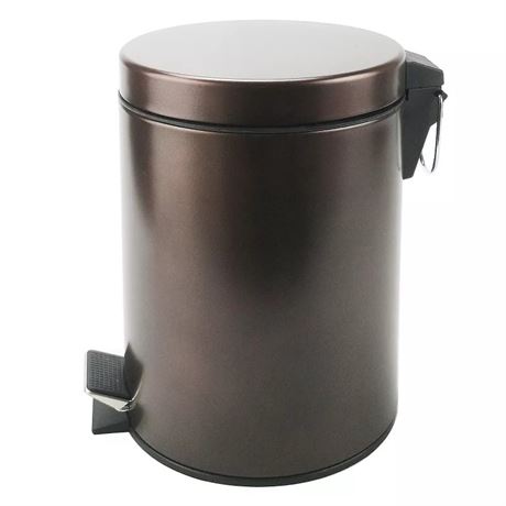 Poubelle à pédale Prima Bath Mason 5 L, bronze