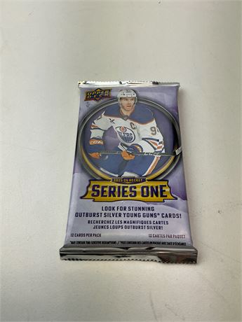 Pack cartes hockey UD Série 1 25-26