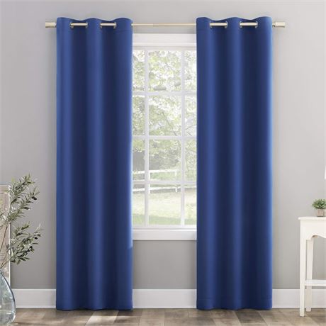 1 PANNEAU - Rideau occultant enfant Sun Zero 40 x 84 po bleu