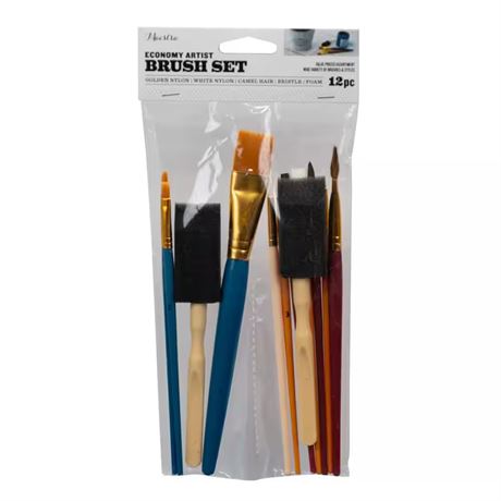 Ensemble pinceaux artiste 8 pièces