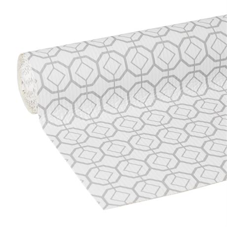 Revêtement tablette EasyLiner Geo gris 12 po x 10 pi
