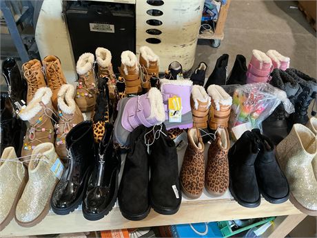 Lot de 20 bottes pour enfants