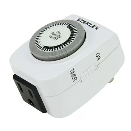 Minuterie mécanique Stanley TimeIt 1 prise