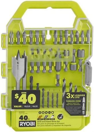 Ensemble embouts RYOBI 40 pcs