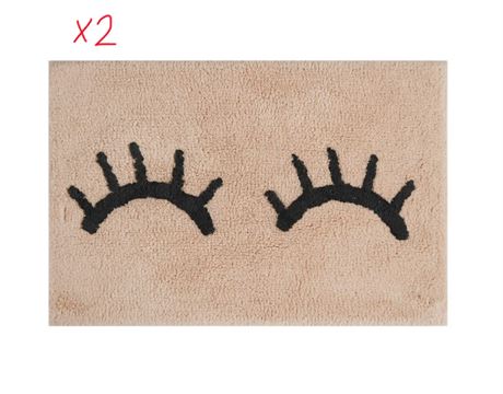 LOT DE 2 - Tapis de bain Mainstays 16 x 24 po