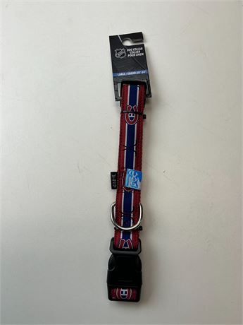 Collier chien Canadiens de Montréal (grand)
