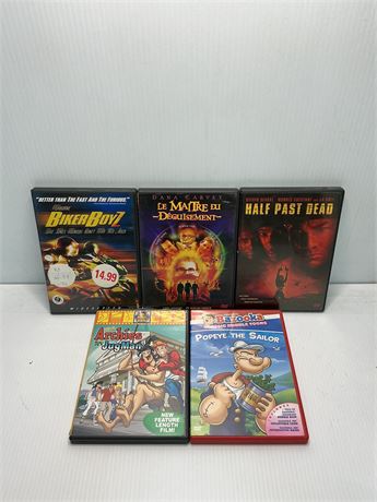 Lot de 5 films