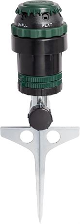 Arroseur Orbit H2O-Six à engrenages sur pieu T métal - personnalisable