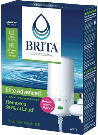 Brita — Filtres pour robinet 42201 Ultra blancs – lot de 2