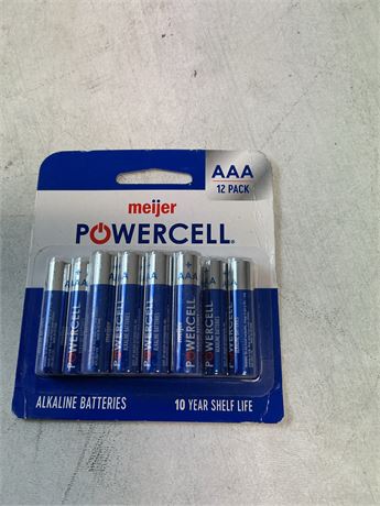 Piles alcalines AAA Meijer