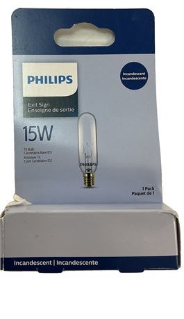 Enseigne de sortie Philips 15 W