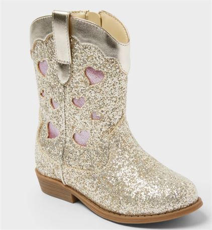Botte cow-boy or fille gr 7T