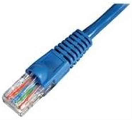 Câble de raccordement Cat5E bleu C5EBL5 5 pi