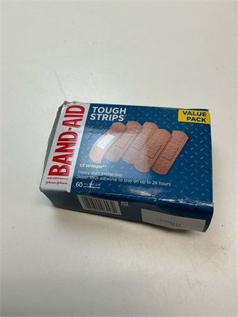 BandAid Tough Strips 60 unités