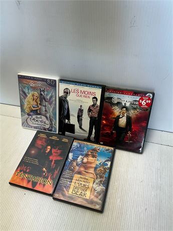 Lot de 5 films