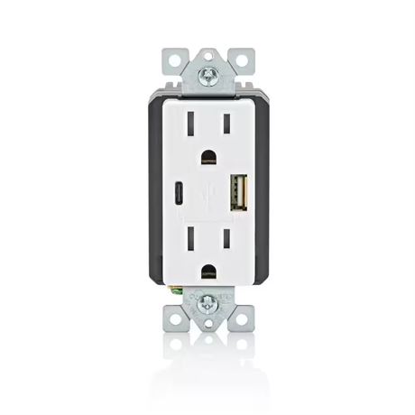 Prise USB murale Type A/C 15A
