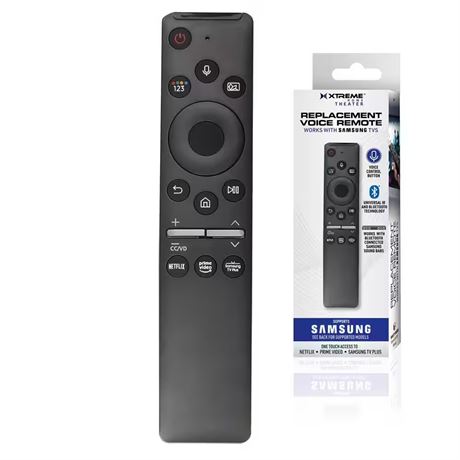Télécommande universelle XTREME pour TV Samsung, Bluetooth et vocale