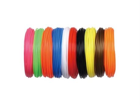 Filaments PLA CloneBox 10 couleurs longueur 3 m