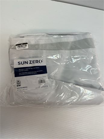 1 PANNEAU - Rideau blanc SunZero 40x84 po