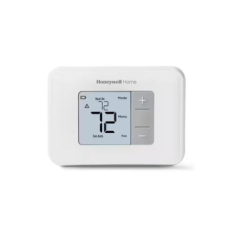 Non-Programmable Thermostat, Backlit Display