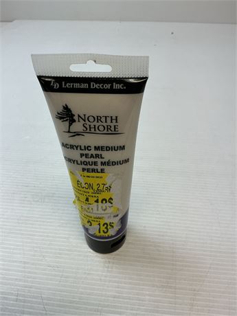 Peinture acrylique perle moyenne North Shore 250 ml