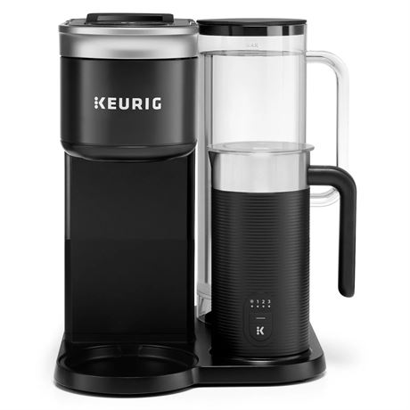 Cafetière Keurig K-Cafe SMART dosette unique compat. Wi-Fi, latte