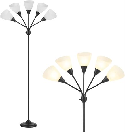 Lampe Medusa HonoDing 5 têtes une ombre manquante