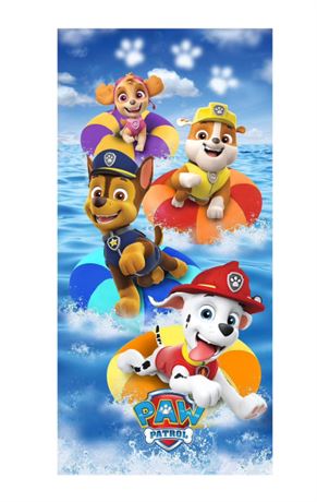 Serviette Paw Patrol 28 x 58 po 100 % coton