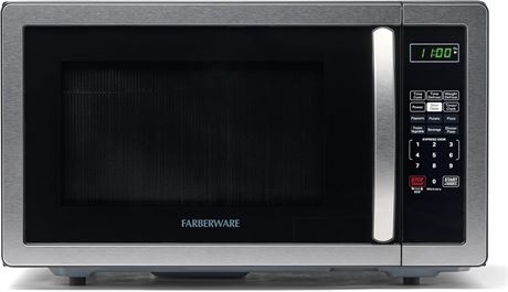 VOIR PHOTOS - Micro-ondes comptoir Farberware 1,1 pi³ 1000 W, cuisson auto