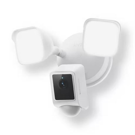 Caméra projecteur filaire ext. Wi-Fi Wyze v2 sécurité 2K couleur