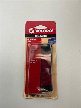 Sangle Velcro polyvalente noir 12 pcs