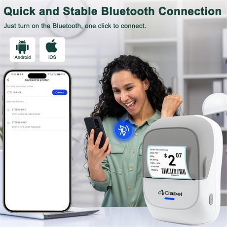 Imprimante étiquettes thermique CLABEL 221B