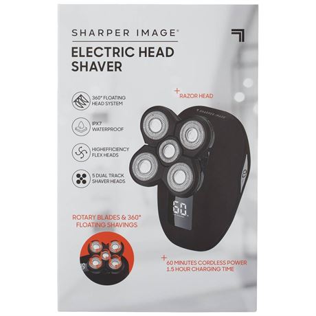 Rasoir de tête électrique 4D Sharper Image