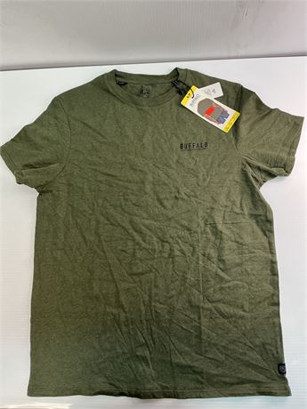 T-shirt vert armée Buffalo homme S