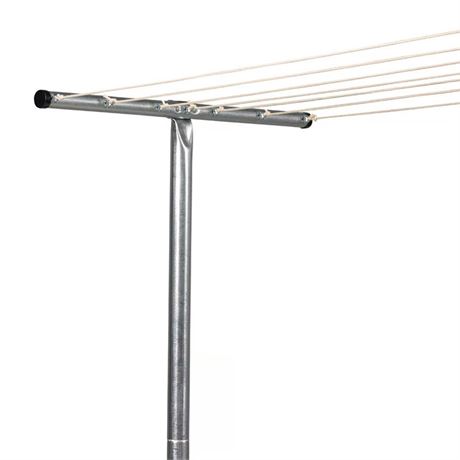 Poteau en T pour corde à linge en acier Household Essentials 2 po
