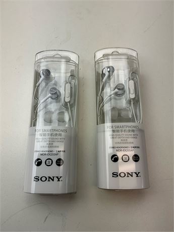 Écouteurs Sony haute qualité son profond