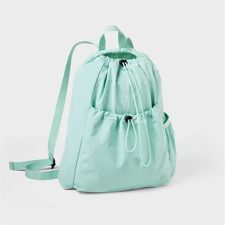Sac à dos à cordon 20 L All in Motion vert menthe - hydrofuge tissé