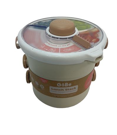 LIRE DESCRIPTION - Contenant à empiler portable Göbe lunch stack