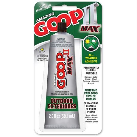 Amazing GOOP II MAX — Colle adhésive 2,0 oz
