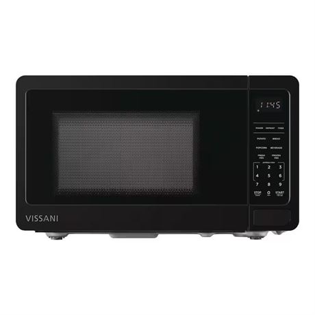Micro-ondes comptoir Vissani 0,7 pi³ 700 W noir avec plateau tournant