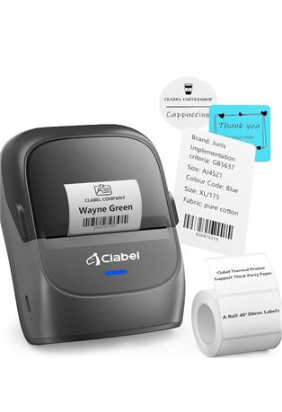 Imprimante étiquettes thermique CLABEL 221B portable