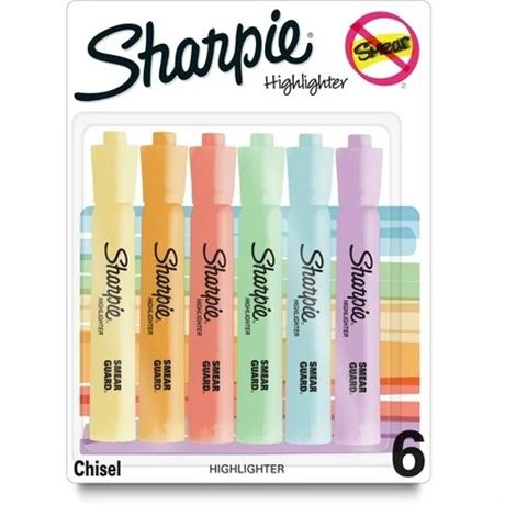 Surligneurs Sharpie SmearGuard style réservoir