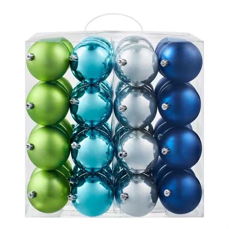 Boules déco côtières 48 pcs