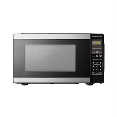 Micro-ondes Hamilton Beach 0,9 pi³ inox 900 W (patte cassée)