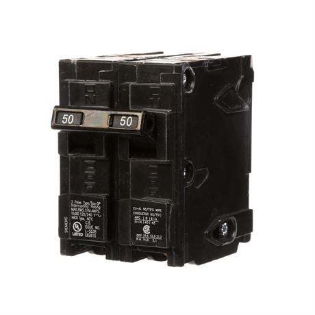 Disjoncteur Siemens QP 50A 2 pôles