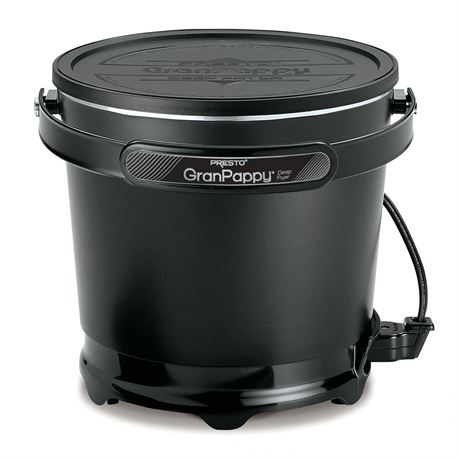 Friteuse Presto Gran Pappy noire 6 tasses